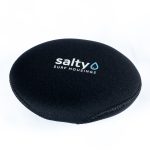 Salty port cover on white background