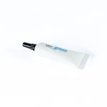 Salty camera housings o-ring grease on white background