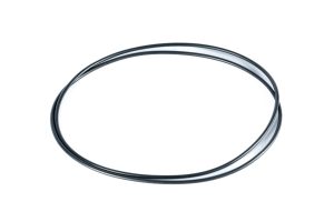 Salty camera housings o-ring on white background