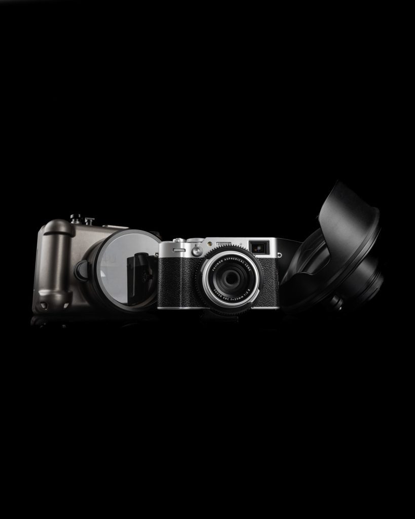 Fujifilm X100VI underwater housing Kelp Bronze complete kit with both ports