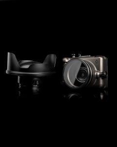 Fujifilm X100VI underwater housing Kelp Bronze with glass flat port and glass dome port